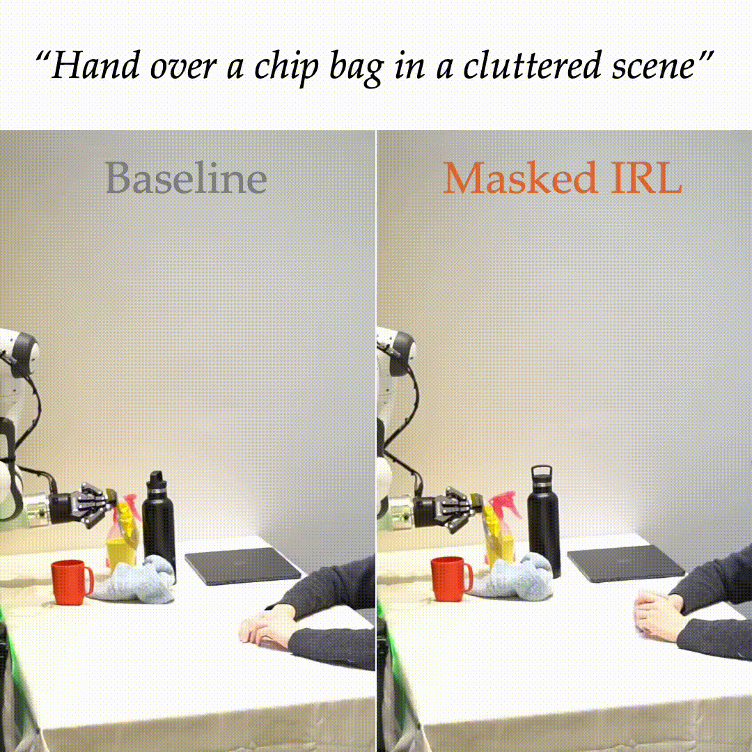 Teaser gif for Masked Inverse Reinforcement Learning.