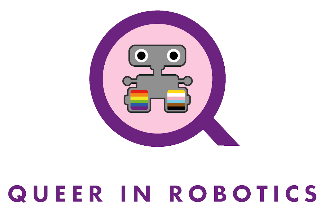 Queer in Robotics Logo.